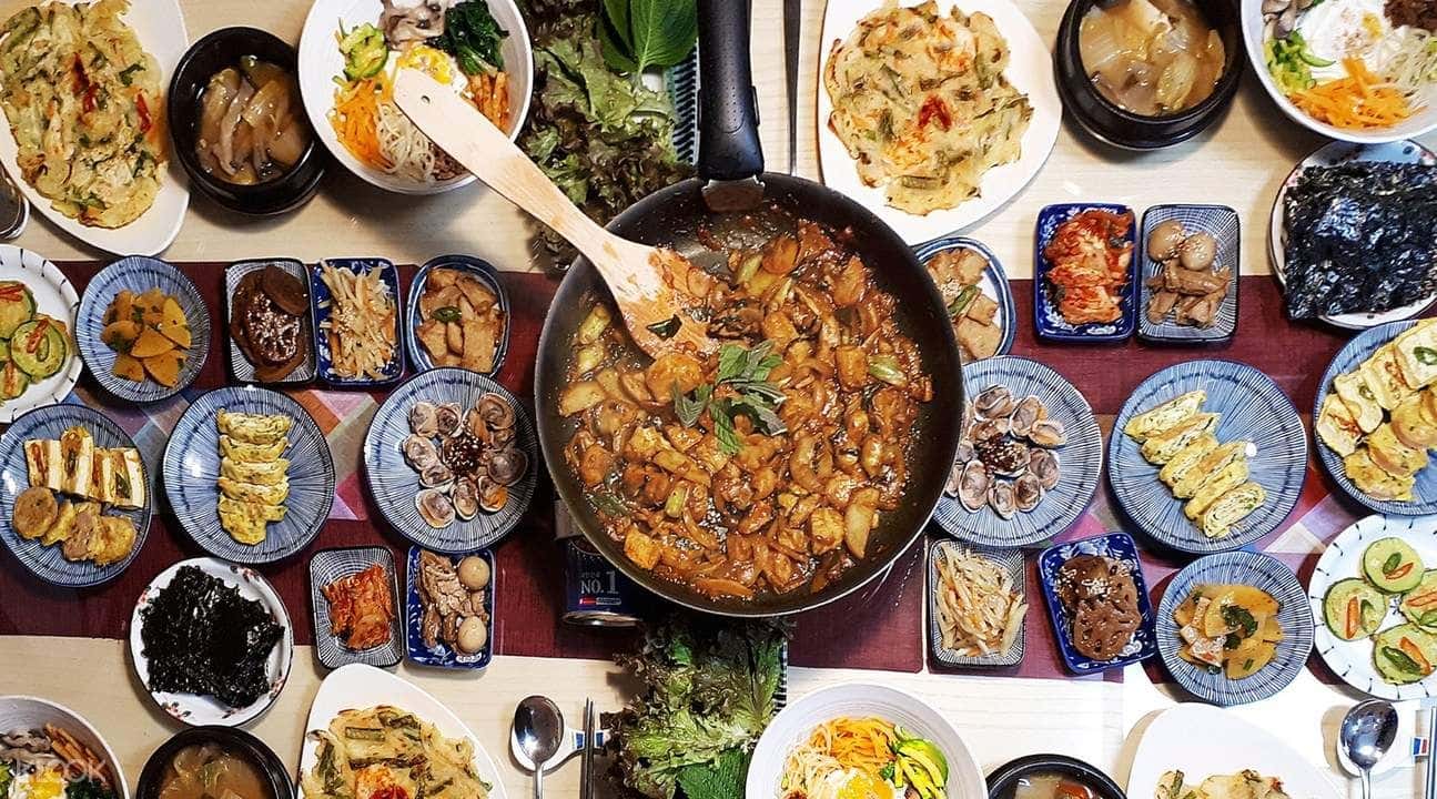 Korean Full-Course Meal Cooking Class at Local Home with Local Market Experience in Seoul4