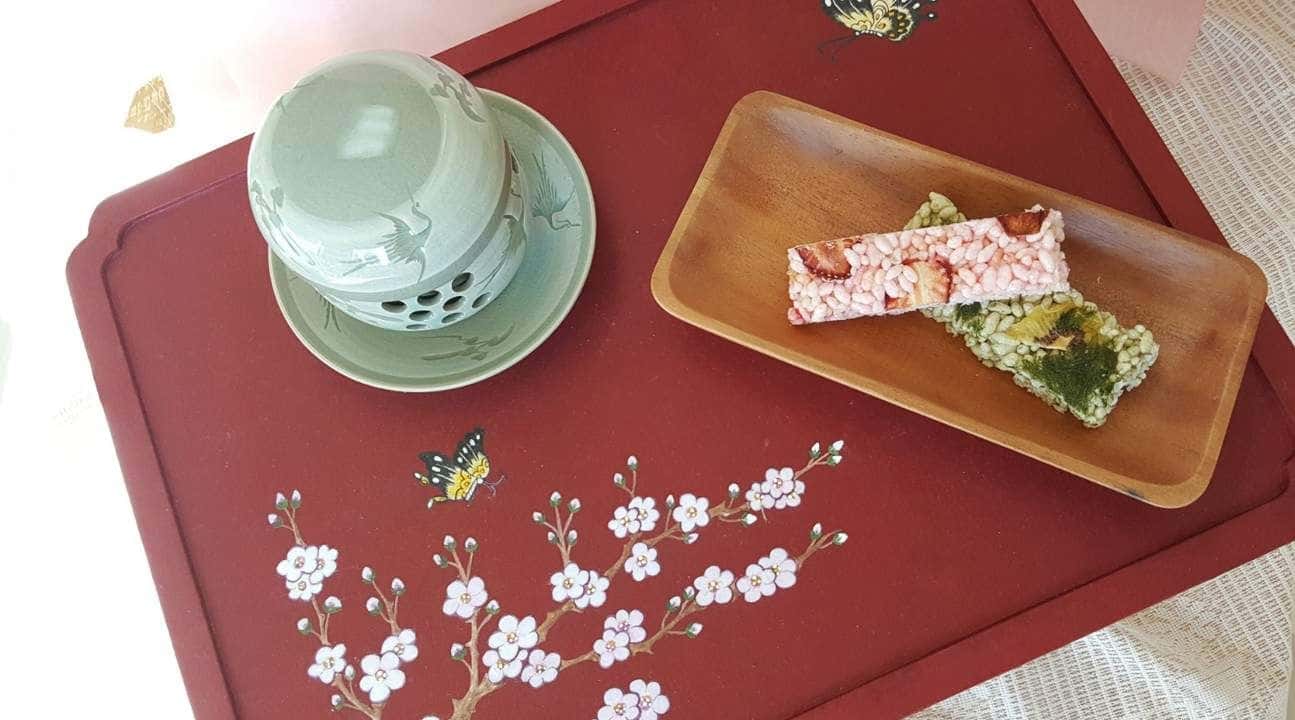 Korean Traditional Dessert Rice Cake and Rice Cookie Making Class2