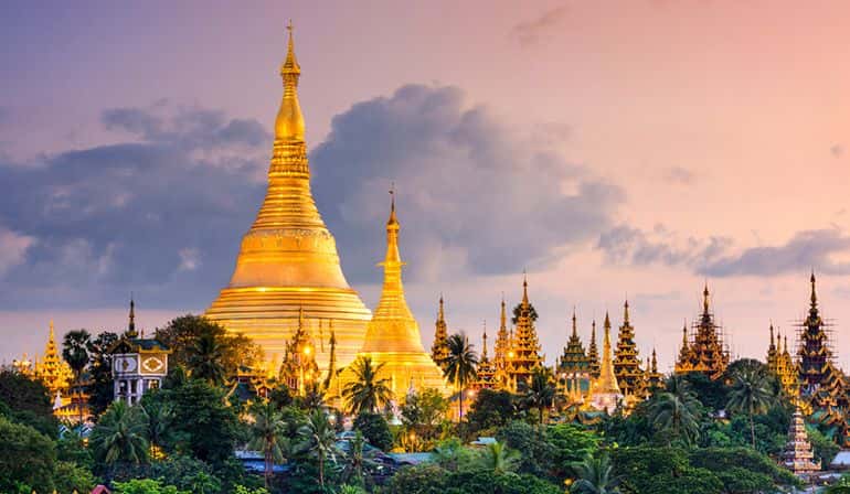 ทัวร์พม่า ย่างกุ้ง สิเรียม ชเวดากอง พักดี 5ดาว4