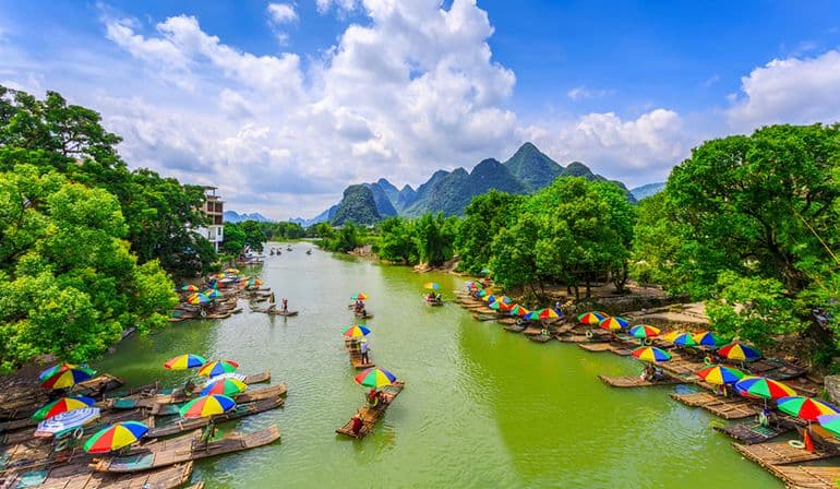 ทัวร์จีน หนานหนิง กุ้ยหลิน หยางซั่ว เขาเหยาซาน รถไฟความเร็วสูง