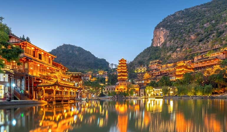 ทัวร์จีนคุนหมิง กุ้ยโจว อี้เหลียง หมี่เลอ4