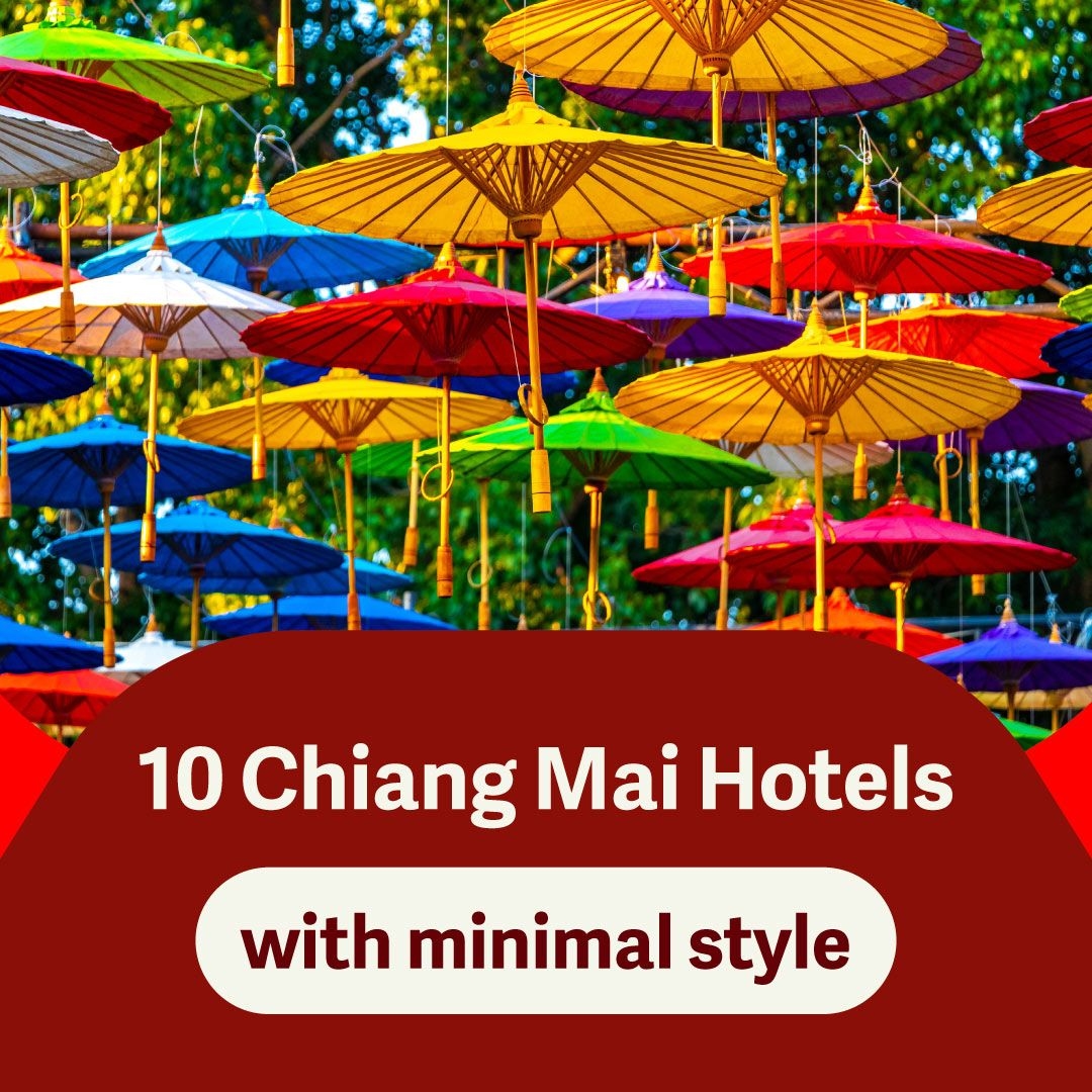 10 Chiang Mai Hotels with Minimal Style