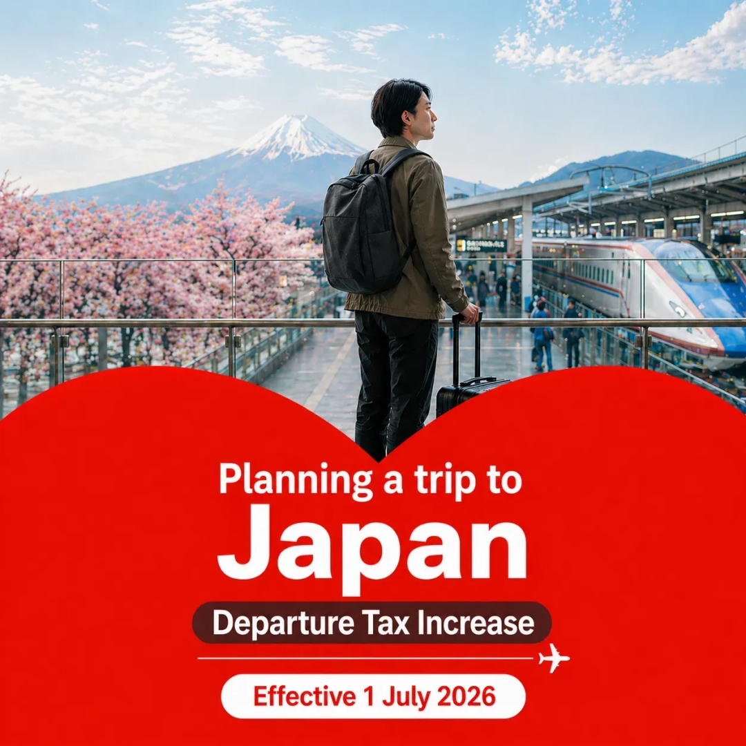 Japan Travel Update 2026: Departure Tax Triples and New Tax Refund Rules