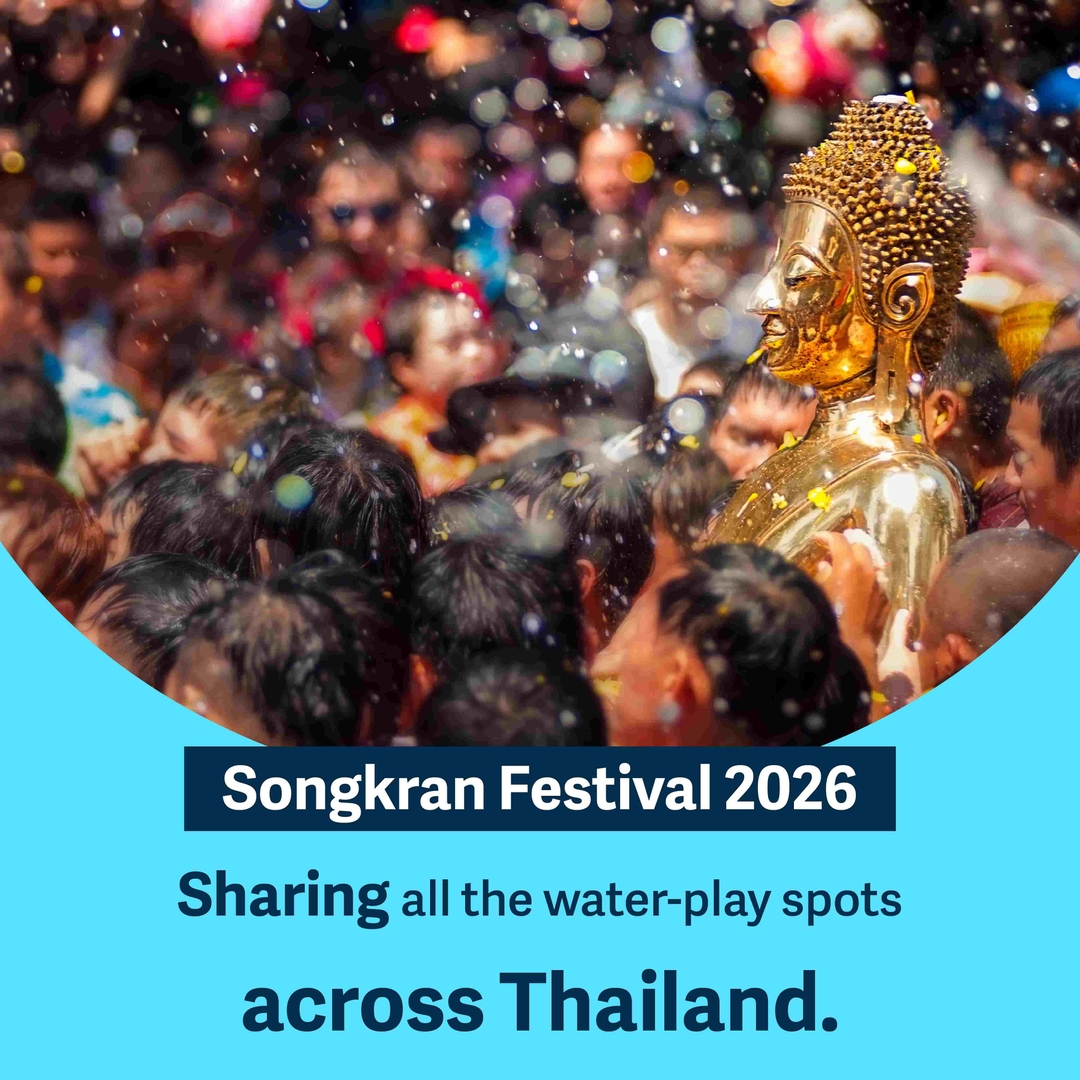 Songkran Festival 2026 Sharing all the water-play spots