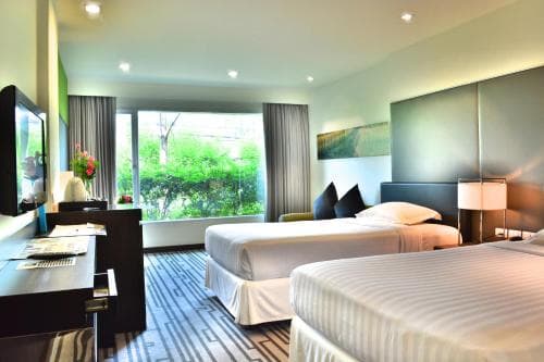 Boutique Deluxe Double or Twin Room with Garden View